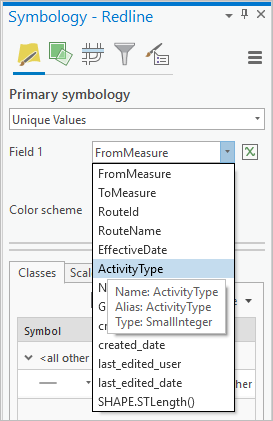 Activity Type field