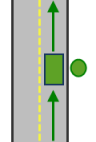 Right side of vehicle Right side of vehicle